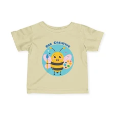 Bee Creative Girl Artist - Infant Fine Jersey Tee