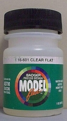 Modelflex CLEAR FLAT 1oz (3) - #16601