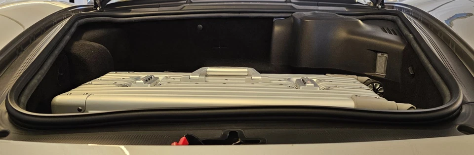 Voll Aluminium Hartschalen Koffer Trolley passend für Porsche Boxster Cayman 987 - Bild 2 von 4