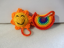 Amigurumi Lesezeichen gehäkelt Sonnenblume m...