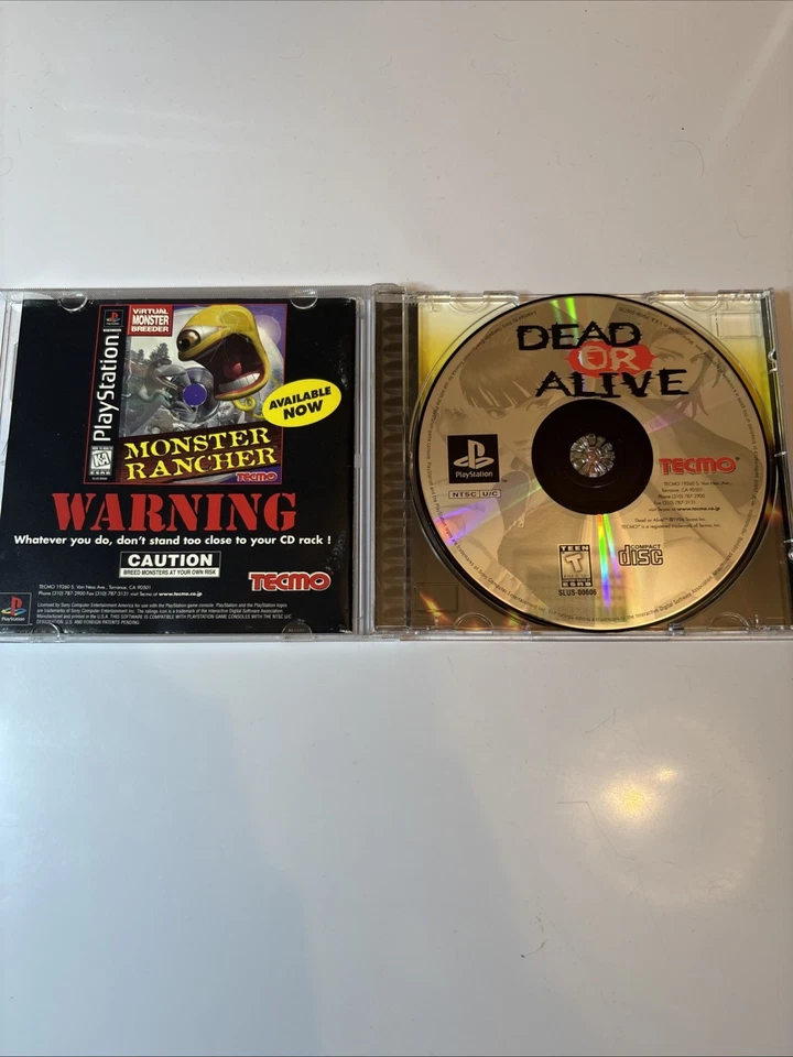 Dead or Alive (Sony PlayStation 1, 1998) PS1 - Image 3 of 4