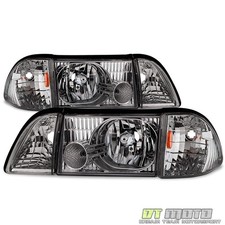 6pcs 1987-1993 Ford Mustang Factory Style Headlights Replacement Leftright Pair 6pcs 1987-1993 Ford Mustang Factory Style Headlights Replacement Leftright Pair