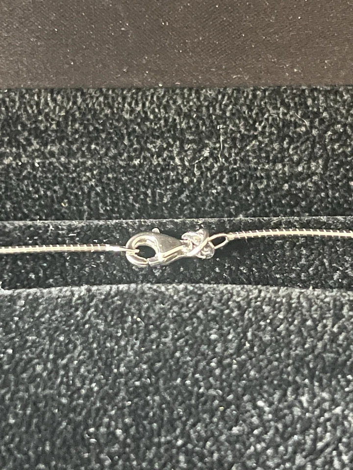 Weißgold Kette/Hals Reif Kette - Bild 2 von 4