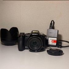 SONY Cyber-shot DSC-H50 Black Digital Camera Tested Working