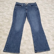 Levi's Jeans Womens 14 Blue Classic Bootcut Pockets Denim Medium Wash