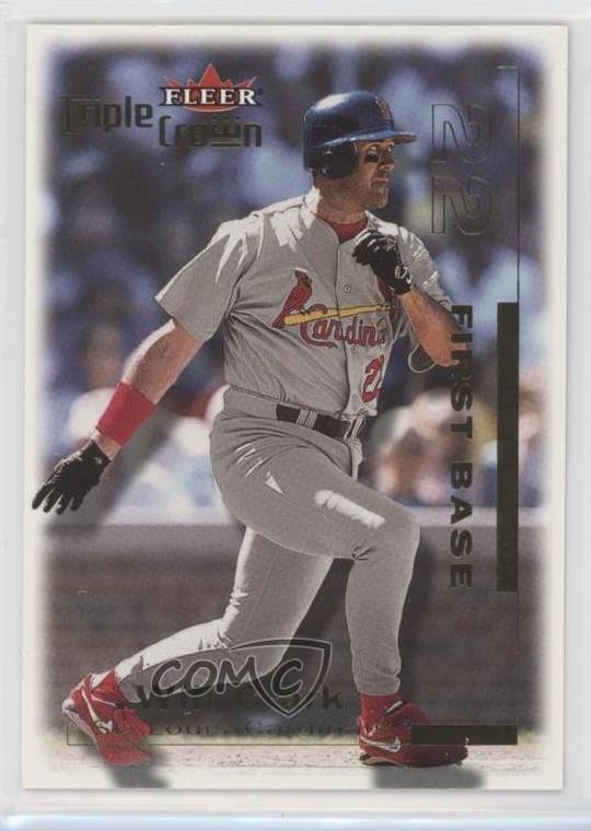 2001 Fleer Triple Crown Will Clark #213 7j0
