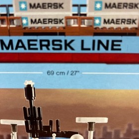 LEGO 10155 Maersk Line Container Ship Sculpture Brand New Sealed Rare Ship Set