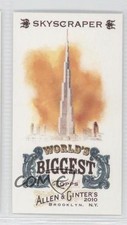 2010 Topps Allen & Ginter's World's Biggest Minis Burj Khalifa (Skyscraper) 0f4