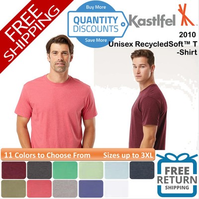   Kastlfel Unisex RecycledSoft Short Sleeve T-Shirt Pre-shrunk Up To 3XL 2010