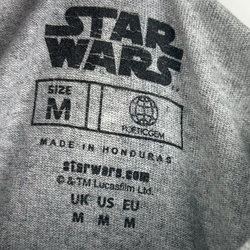 Gildan Star Wars T Shirt Mens Medium Grey I Am Your Father Graphic Print Cotton - Picture 7 of 14