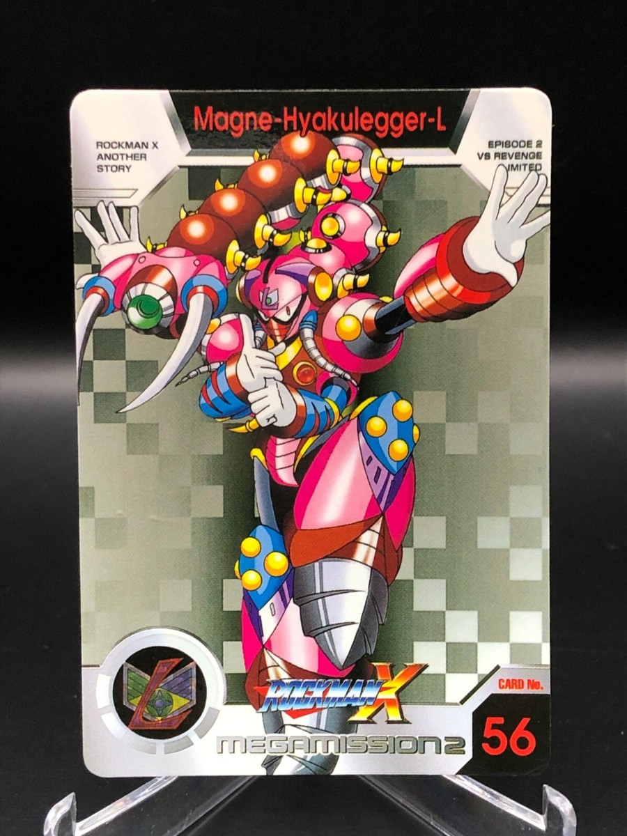 H∧Lとマン2 56 Magne-Hyakulegger0L Rockman X megamission2 Card TCG Capcom