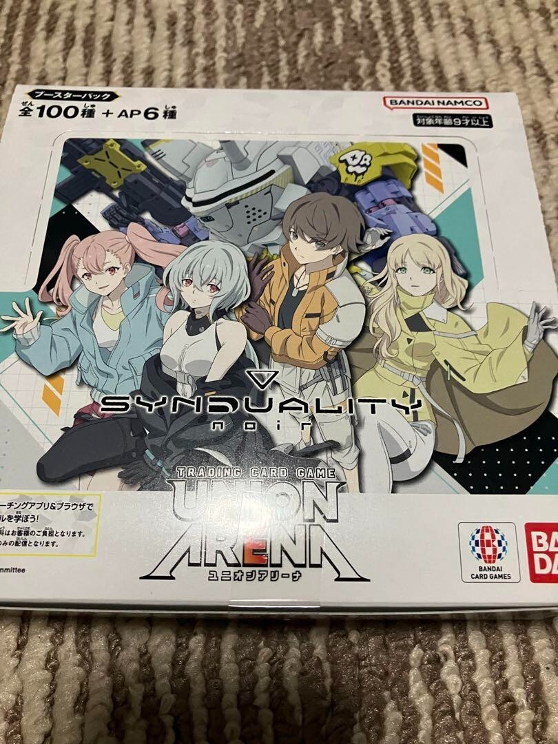 UNION ARENA UA16BT SYNDUALITY Noir BANDAI Box Card Game UNION ARENA UA16BT SYNDUALITY Noir BANDAI Box Card Game