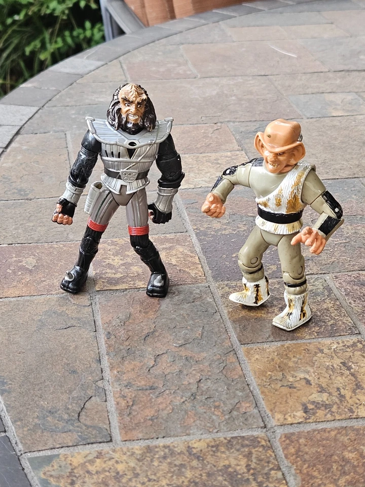 Figuras de acción Star Trek Next Generation Gowron The Klingon & Ferengi Playmates Foto 3 de 4