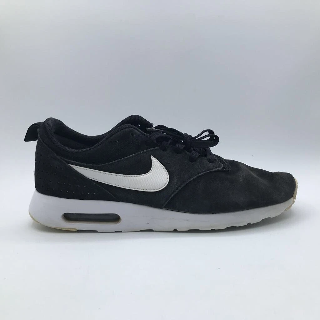 Aptitud Oxidado acuerdo Nike Mens Air Max Tavas Ltr Sneakers Black White 802611-001 Suede Low Top  11.5M | eBay