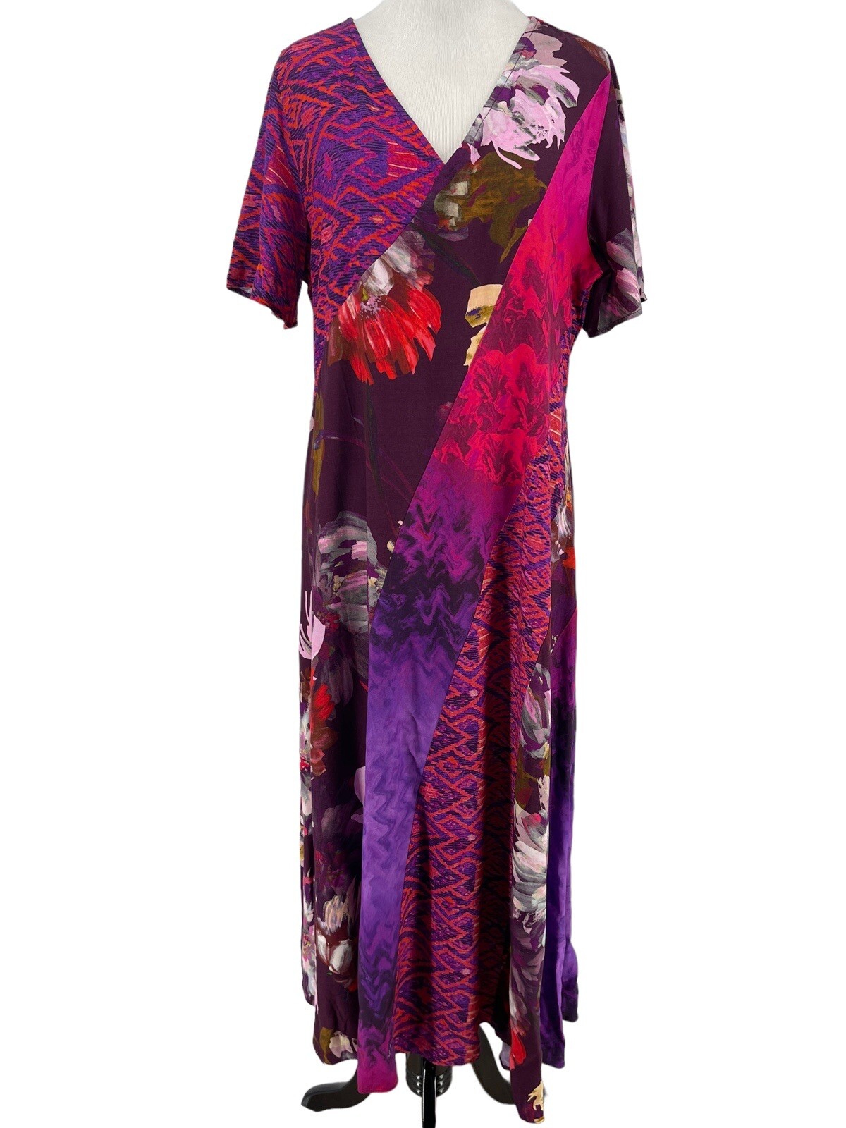 Soft Surroundings Rosario Boho Patchwork Short Sl… - image 1