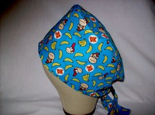 Men/Women Surgical Scrub Cap Lined Donkey 100 Cotton Cool Cap