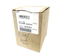 BOX OF 10 NEW PHOENIX CONTACT PLC-RSP-24UC/21 TERMINAL BLOCKS PLCRSP24UC21