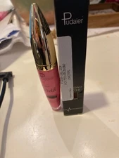 HOLIDAY GLITTER LIPGLOSS!! NEW PUDAIER LIQUID GLITTER LIPGLOSS