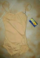 CAPEZIO CAMISOLE LEOTARD Adjustable Straps TB1420 Adult Light Sun
