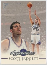 1999-00 Topps Gallery Apprentices Scott Padgett #149 Rookie RC SP /250