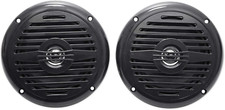 Pair MS525B 5.25" 400 Watt Waterproof Marine Boat Speakers 2-Way Black