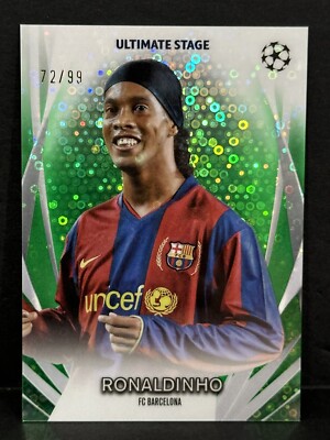 2023-24 Topps Chrome UEFA Club Competitions Ronaldinho Ultimate