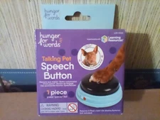 Talking Pet : Hunger For Words - 1 Piece Set of Recordable Speech Buttons