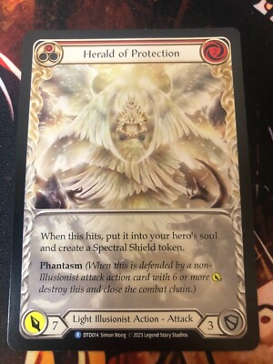 Flesh and Blood - Herald of Protection (Red) DTD014