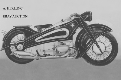 BMW R7 motorcycle prototype 1935 - motorcycle photo photograph | eBay