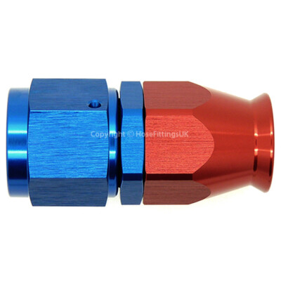 AN-4 AN4 JIC Straight Stainless Steel PTFE Brake Hose Fitting | Fuel & Oil Adapter