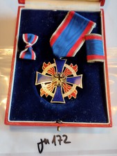 Orden Feuerwehr Deutsches Feuerwehr Ehrenzeichen silbern + Etui (ja172)