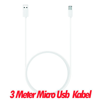 Für Samsung Galaxy Tab A10.1 (2016), A 7.0 (2016) Micro Usb Ladekabel 3 Meter