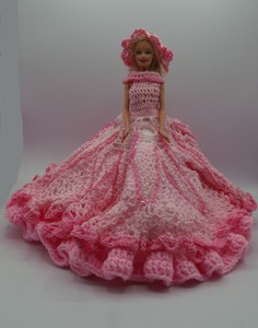 barbie knitting outfits in double knit