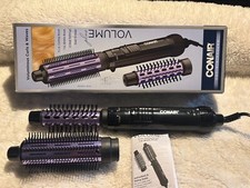 Conair 2-in-1 Hot Air Curling Bristle Brush Voluminous Hair Styler 400 watts