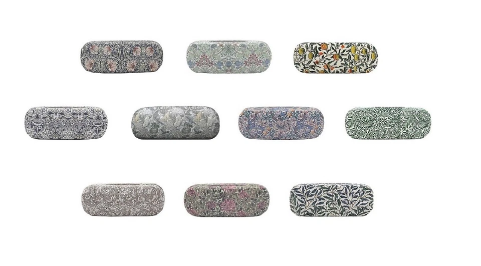 LESSER & PAVEY William Morris Design Hard Shell Glasses Case - Various Designs