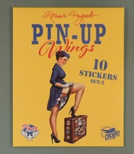 Pin Up Wings pochette 10 Stickers no 2 Romain Hugault Cockpit Paquet