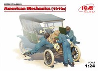 Amerikanische Mechanics (1910S) (3 Zahlen) (100% New Formen) 1:24 Plastic Model