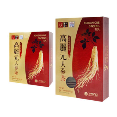 Koreanischer Ginseng-Extrakt Granulat Tee / Anti-Stress Gesundheit Lebensmittel / 50 Beutel & 100 Beutel