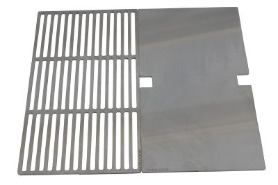 EDELSTAHL GRILLROST + GRILLPLATTE WEBER SPIRIT E-310 + 320 + 330 +SPIRIT II 5 MM