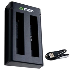 Wasabi Power Dual USB Battery Charger for Insta360 X3