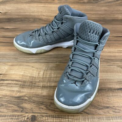 Nike Max Aura Jordan AQ9084-010 Men's Gray Lace Up Athletic Shoes