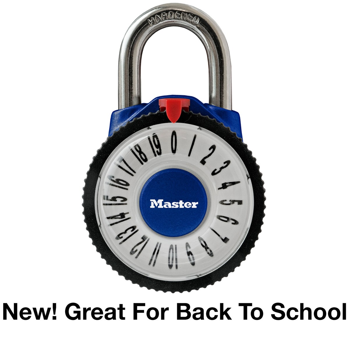 NEW MASTER LOCK 1588D LARGE MAGNIFIED NUMBER COMBINATION LOCKER
