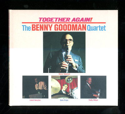 CD   The Benny Goodman Quartet - Together again   Digipack Box Neuwertig