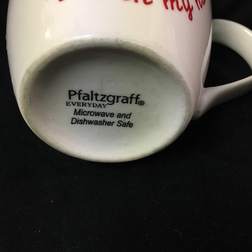 Pfaltzgraff Everyday Mug Sun Sand Coffee … Red White Blue Anchor Nautical 18 Oz. - Picture 7 of 11