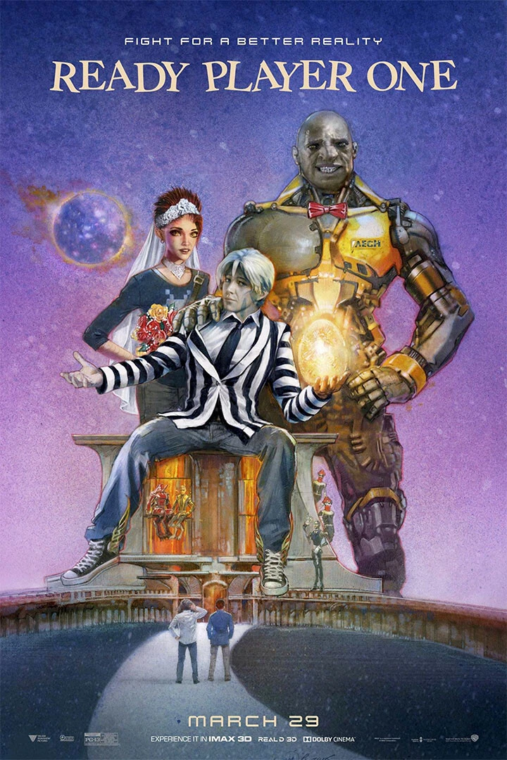 Ready Player One Canvas Prints for Sale