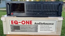 Vintage Audiosource Eq-one Graphic Equalizer & Spectrum Analyzer Original Box