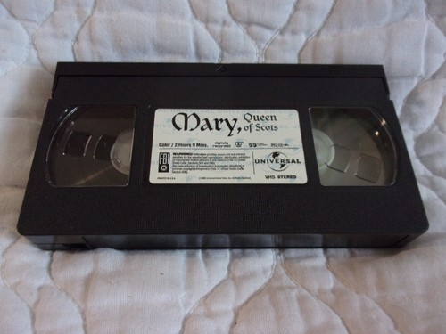 MARY QUEEN OF SCOTS VHS VANESSA REDGRAVE GLENDA JACKSON TIMOTHY DALTON SCOTLAND - Picture 7 of 8