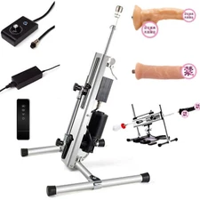 Stroke 3-15cm Sex Machine Use of Both Ends Dual Remote Control Angle Adjustable