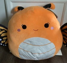 SQUISHMALLOWS MONY THE MONARCH BUTTERFLY XL~S#16~NEW W/TAGS~Limited Edition~gift