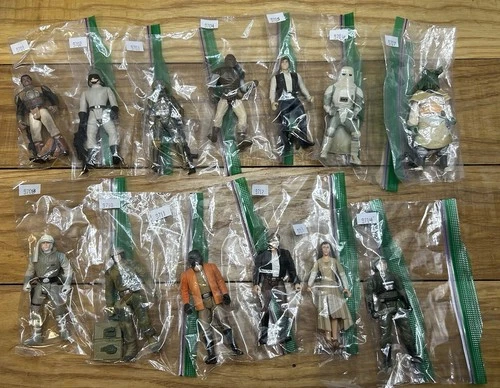 Vintage Star Wars POTF(2) Action Figures 1997 Kenner - Lot of 14 Characters